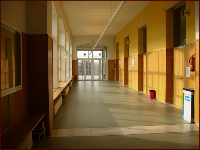 коридоры библиотеки