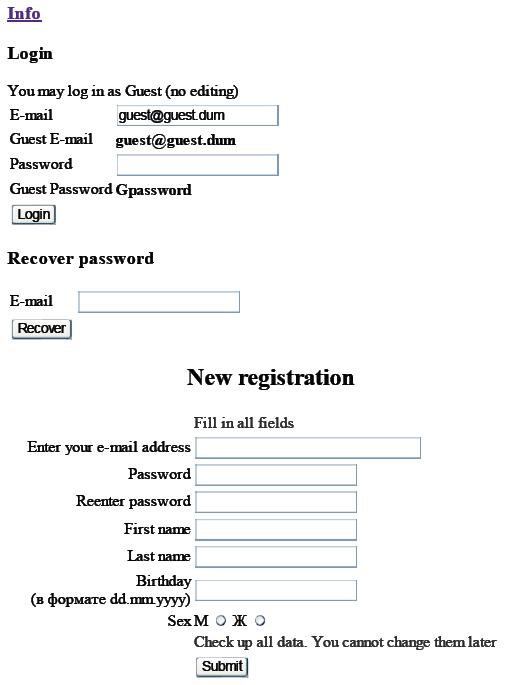 Registration Form