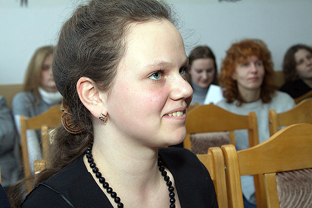 Победительница олимпиады Александра Уткина